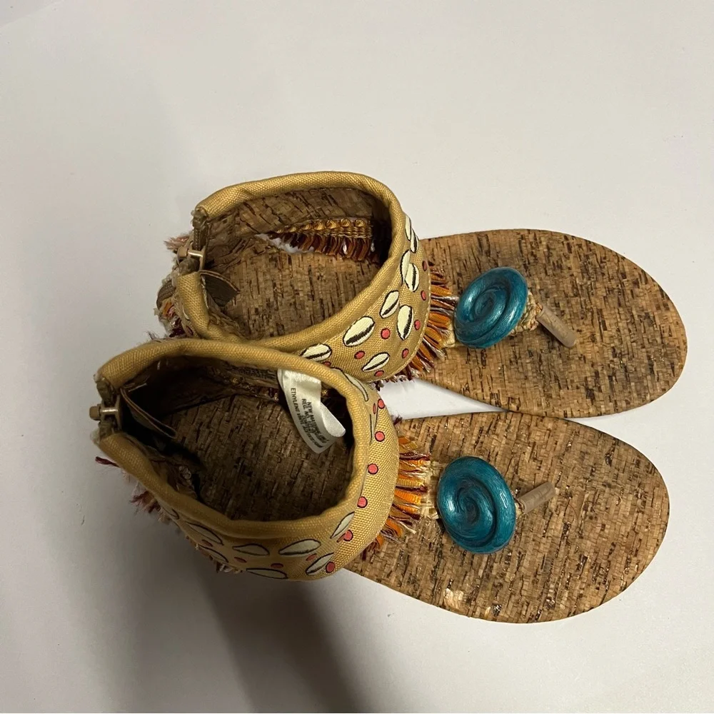 Disney Moana Costume Shoes for Kids Multi‎ Size 2/3
